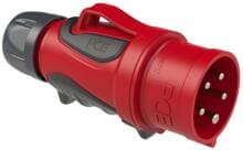 PCE CEE-Phasenwender Stecker, 32A, 5p, 6h, IP54, GRIP (70253-6)