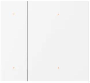 GVS Wippenset für WALTZ, 2-fach, Aluminium, weiß (CHKA-04/W.1.20)