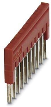 Phoenix Contact FBS 10-3,5 Reihenklemmen, Steckbrücke, 17,5A, 10-Polig, rot (3213056)