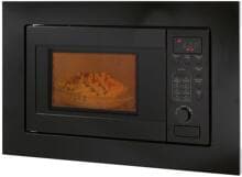 Bomann MWG 2215 EB Einbaumikrowelle, 800 W, 20L, 5 Leistungsstufen, Grillfunktion, 8 Automatikprogramme, schwarz