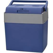 Clatronic KB 3714 Kühlbox, 48 W, 30L, Kühlen und Warmhalten, Energiesparfunktion, Klappbarer Tragegriff, blau