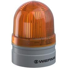 Werma EvoSIGNAL Mini TwinFLASH, Blitzlicht, 24 V AC, LED, gelb (260.320.75)
