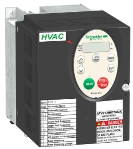 Schneider Electric Frequenzumrichter ATV212, 0,75kW, 480V, 3-ph., EMV, IP21 (ATV212H075N4)