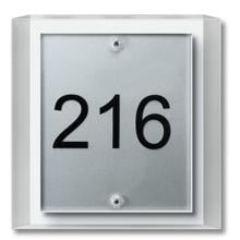 Elso 735430 Zimmer-Designleuchte mit Türschild klein 4fach, Mediopt Care