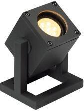 SLV CUBIX Outdoor Standleuchte, einflammig, QPAR51, IP44, eckig, anthrazit, max. 25W (132835)