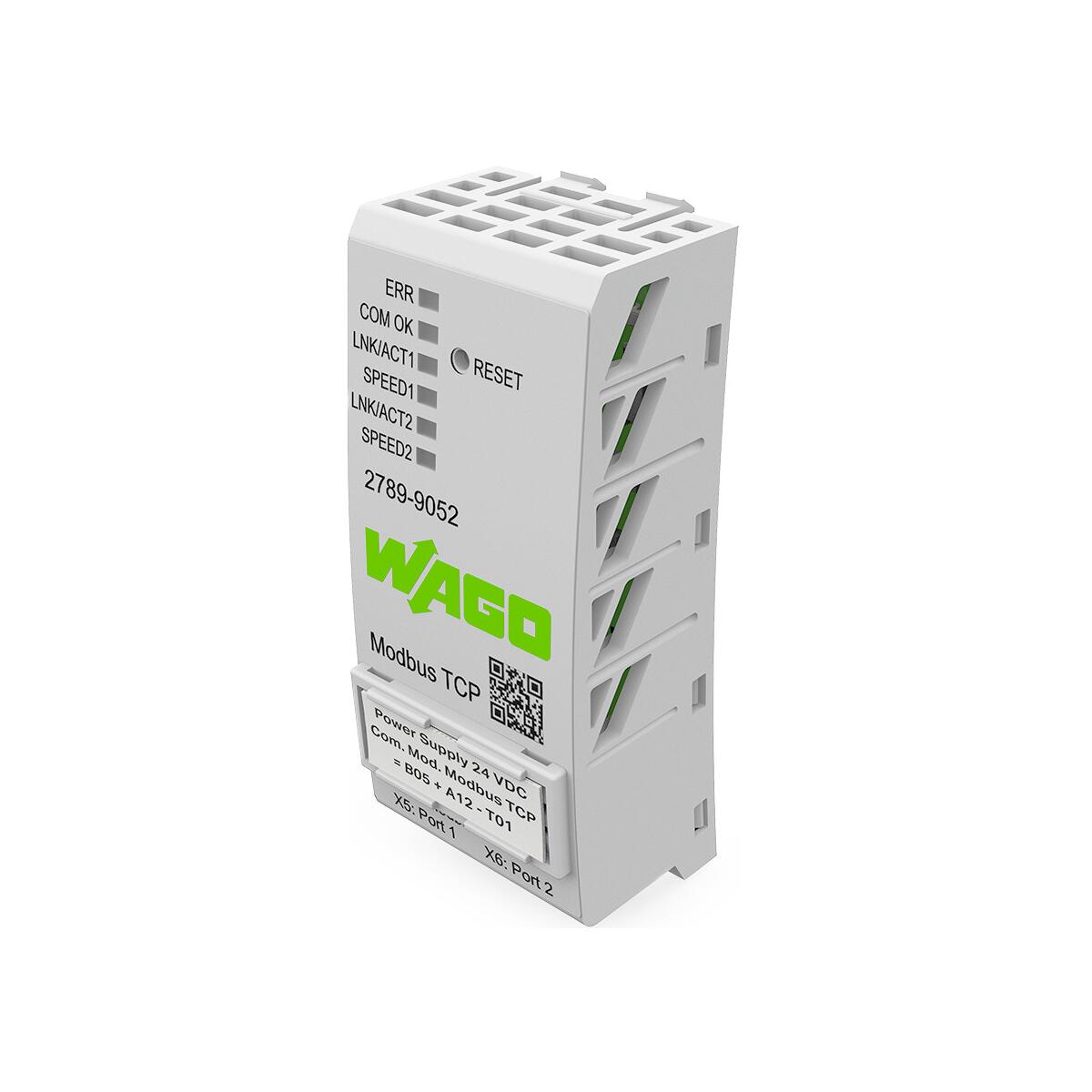 Wago 2789-9052 Kommunikationsmodul, Modbus TCP, kommunikationsfähig