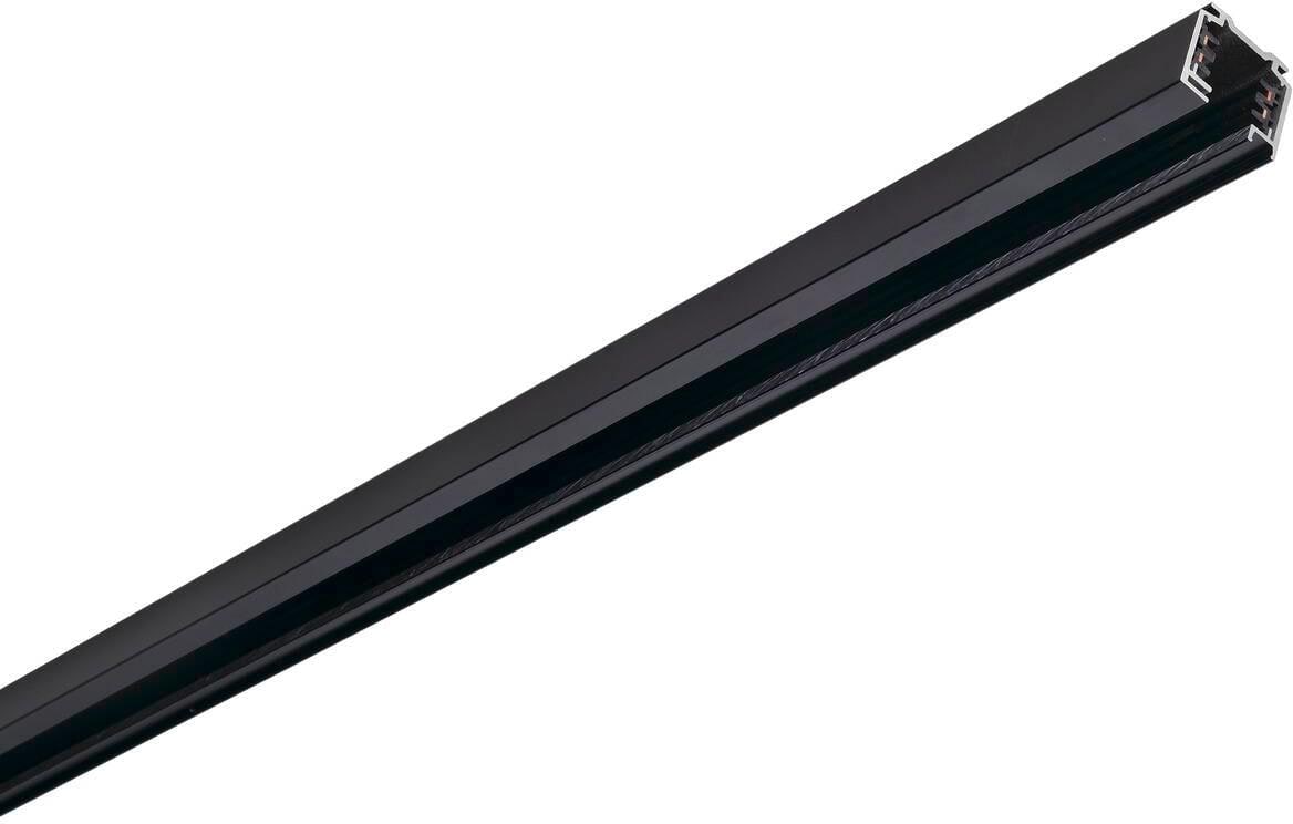 SLV EUTRAC 3Phasen-Aufbauschiene, Hochvoltschiene, schwarz, 3m (145300)