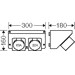 Hensel Mi CB 14 Connection Box, 32/63 A, 5-polig, 400 V, 50-60 Hz, 6h