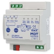 MDT STC-0640.01 Busspannungsversorgung mit Diagnosefunktion, 4 Teilungseinheiten REG, 640mA