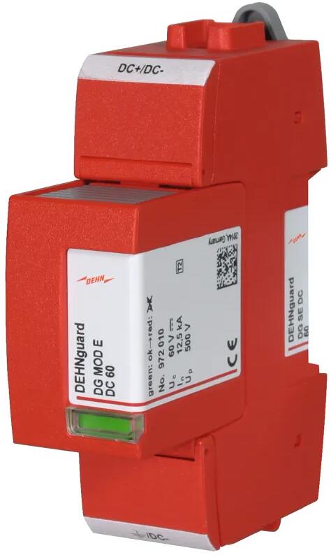 Dehn DG SE DC 60 Überspannungsableiter Typ 2 DEHNguard SE DC 1-polig Uc 60V DC (972110)