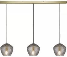Nordlux Orbiform Pendelleuchte, E14, IP20, 25W, dimmbar, 3-Spots, Messing (2010693047)