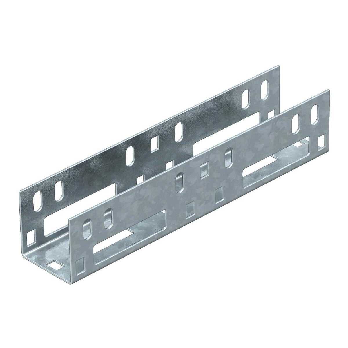 OBO Bettermann VF AZK 50 Längsverbinder für AZ-Kanal, 45x45x220mm, Stahl, bandverzinkt (6066623)