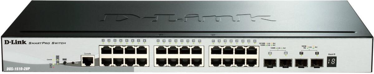 D-Link DGS-1510-28P/E Managed Gigabit Switches