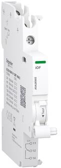 Schneider Electric A9A26905 Hilfskontakt, Acti9, iOF, 100mA bis 6A, 24VAC bis 415VAC, 24VDC bis 130VDC, Anschluss oben