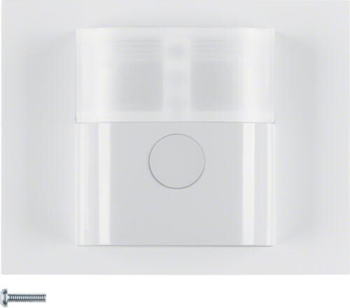 Berker 85342279 IR Bewegungsmelder Komfort, 2,2 m, K.1, polarweiß glänzend