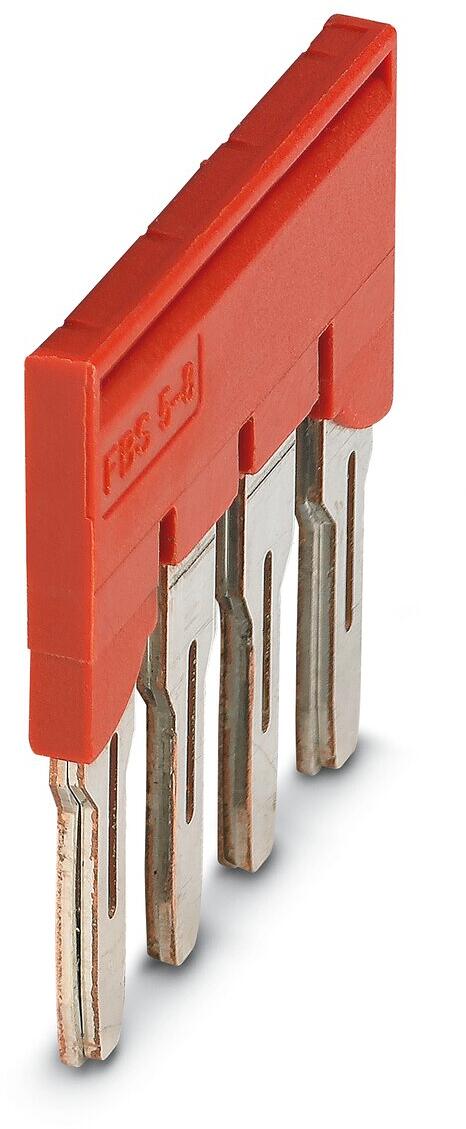 Phoenix Contact FBS 4-8 Steckbrücke, 4-polig, rot (3030307)