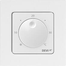 Devi DEVIwet Raumthermostat mit Einstellrad weiß (088U2000)
