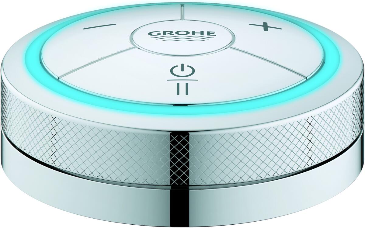 GROHE Digitaler Controller F-digital, Fernbedienung für Wanne und Brause, chrom (36309000)