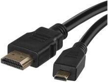 EMOS S10103 High Speed HDMI Kabel, 2.0 A Stecker, D Stecker, Länge 1,5m, schwarz (2333101014)