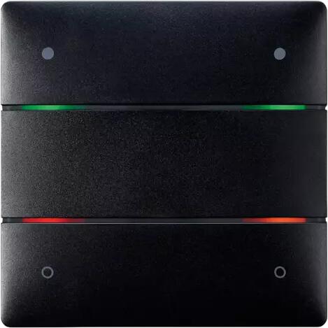 Theben iON 104 KNX BK Tastsensor 4 Tasten, 4 LEDs, integrierter Temperatursensor, schwarz 4969244