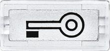 Symbole, rechteckig, aluminium, Agrar, Merten 395769