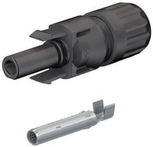 Stäubli MC4 FEMALE KBT4/6II-UR Kupplungsbuchse (+) für Kabel Ø 4-6mm² (32.0142P0001-UR)