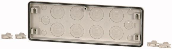 EATON FL4-4 Flansch Vorprägung 4xM16 2xM25/16 8xM40/25, 116x329x23 mm (019609)