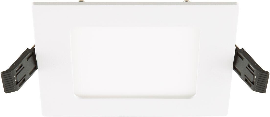 EVN FLAT IN LED Einbaupanel, quadratisch, IP54, 7W, 3000K, 4000K, 581lm, 658lm, 200-240V, DALI, weiß (LDQ120125)