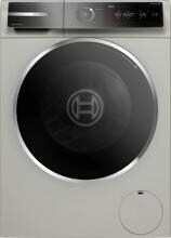 Bosch WGB2560X1 Serie 8 10kg Frontlader Waschmaschine, 60 cm breit, 1600 U/Min, AquaStop, Fleckenautomatik, 4D Wash System, Nachlegefunktion, Silber-inox