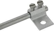 Dehn KS 7.10 B10.5 AL Klemmschuh mit Schrauben Al, D 10,5mm, für Rd 7-10mm (347205)