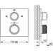 GROHE Allure Thermostat-Brausebatterie, integrierte 2-Wege-Umstellung, Fertigmontageset für Rapido SmartBox