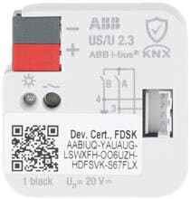ABB US/U2.3 Universal-Schnittstelle, 2fach, UP (2CDG110308R0011)