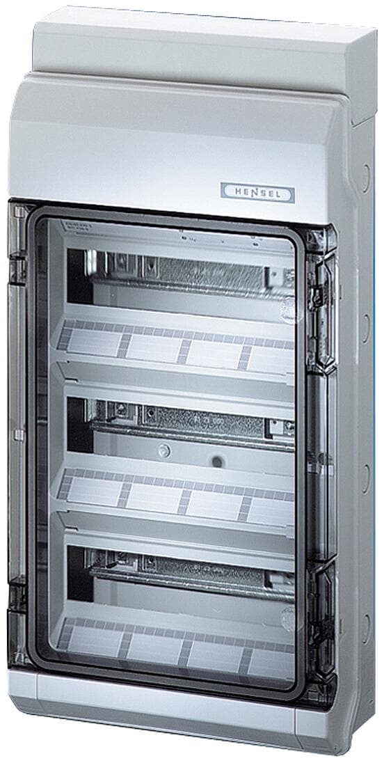 Hensel KV 9336 M Automatengehäuse, je PE/N Anzahl x Querschnitt 6 x 25 mm², 24 x 4 mm² Cu