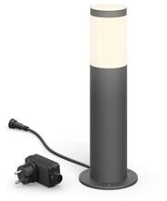 Philips Sockel-/Wegeleuchte, 6 W, 12V, 600lm, 2700K, anthrazit (929003262101)