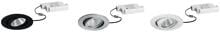 Brumberg LAKIL-R LED-Einbaustrahler, rund, 6W, 470 lm, 3000K-1800K, dim2warm, Phasenabschnitt dimmbar