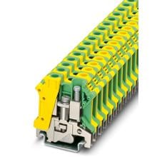 Phoenix Contact Schutzleiter-Reihenklemme - USLKG 10 N, 0,5-16mm², grün-gelb (3003923)