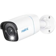 Reolink P330  4K UHD IP PoE Überwachungskamera mit intelligenter  Personen- & Autoerkennung, Nachsicht in Farbe, weiß