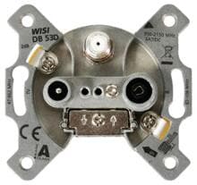 Wisi DB 53D SAT Antennendose Stichdose <2 dB (76823)