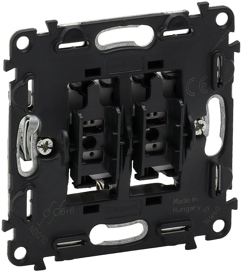 Legrand 752008 Einsatz IN’MATIC Doppelwechselschalter 10AX