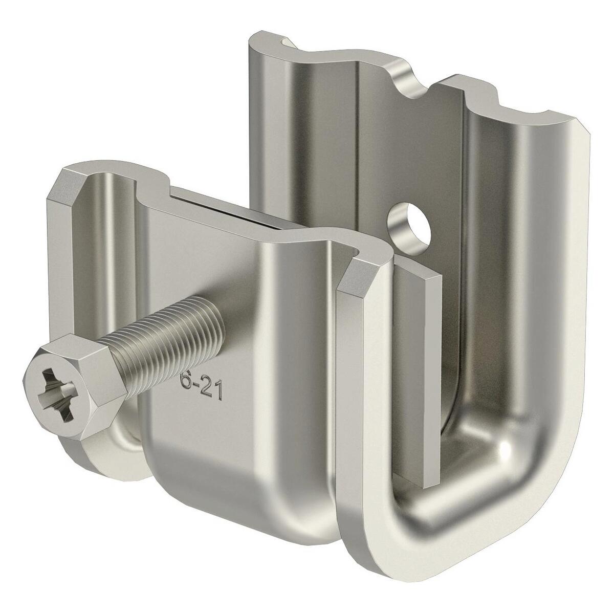 OBO Bettermann SSP 6-21 M8 V2A Trägerklammer, 6-21mm, Edelstahl, rostfrei (1486284)