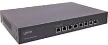 InLine Netzwerk Switch 8-Port, 10Gigabit Ethernet, 19", Metall, Lüfter (32308A)