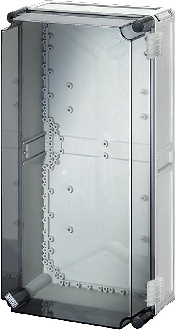 Hensel Mi 9410 Leergehäuse mit scharniertem Deckel, B 275 x H 575 x T 195 mm