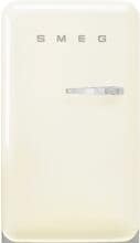 Smeg FAB10LCR6 50"s Style Stand Kühlschrank, 54,5 cm breit,122 L, Linksanschlag, creme