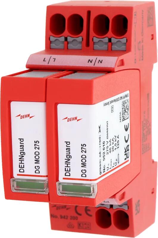 Dehn DG MP TN 275 Überspannungsableiter Typ 2+3 DEHNguard MP einphasig Uc 275V TN Systeme (942200)