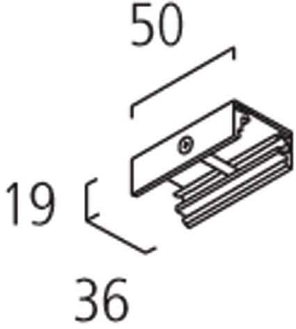 Eutrac Deckenclip F R Eutrac Phasen Aufbauschiene Standard Aluminium Elektroshop Wagner