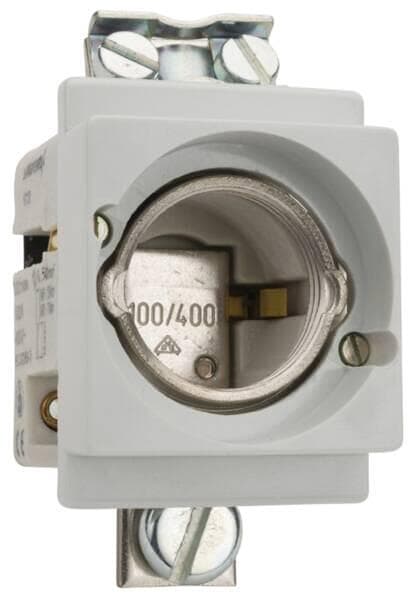 Mersen 01722.470000 Sicherungssockel D03 NEOZED, 1-polig, mit Berührungsschutz, Schellen Schraubanschluss (F216067)