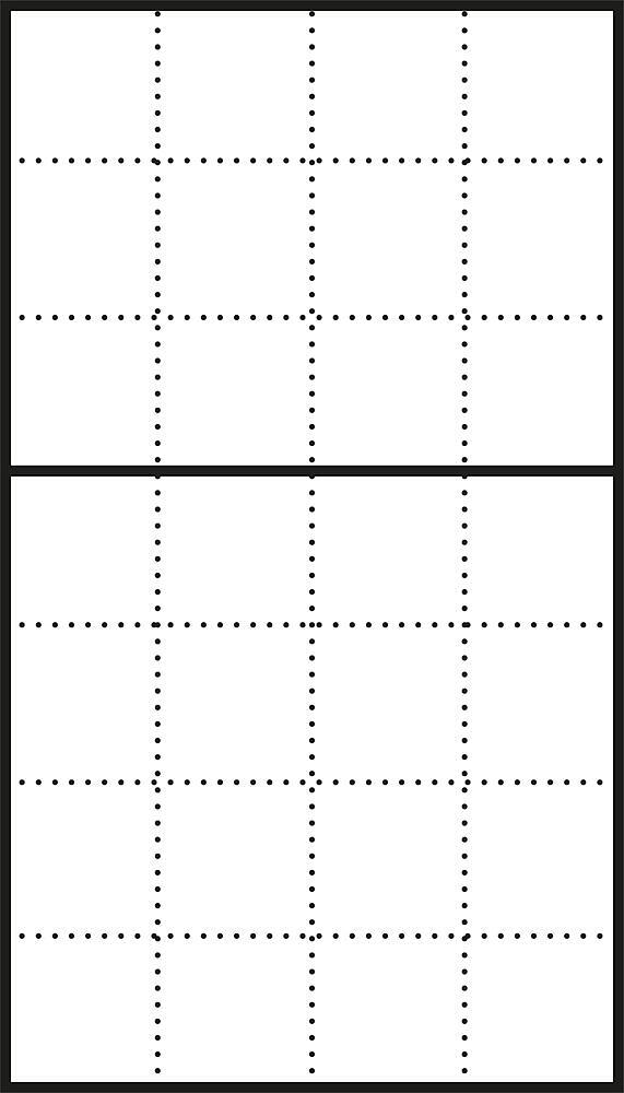 Siedle KR 611-7/4-0 DG Kombirahmen Unterputz, Aluminium, 28 Einheiten, Diebstahlsicherung integrierbar, 431 x 731 mm grau (200040268-00)