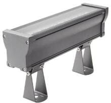 Brumberg LAVILO I MICRO LED-Wallwasher, IP66, DALI dimmbar, schwenkbar, 11W, L=330mm, titan