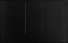 Smeg SIM3864N Induktionskochfeld, 80 cm breit, C-Schliff, TouchControl, schwarz-matt