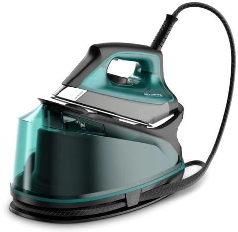 Rowenta DG7623 Dampfbügelstation, 2200 W, Wassertank 1100 ml, Dampfstoß von 325 g/Min., EcoFunktion, blaugrün